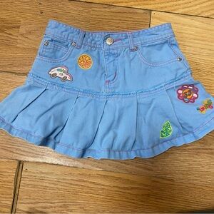 Herbie Fully Loaded Vintage Y2k Girls Love Bug Skort size 7/8
